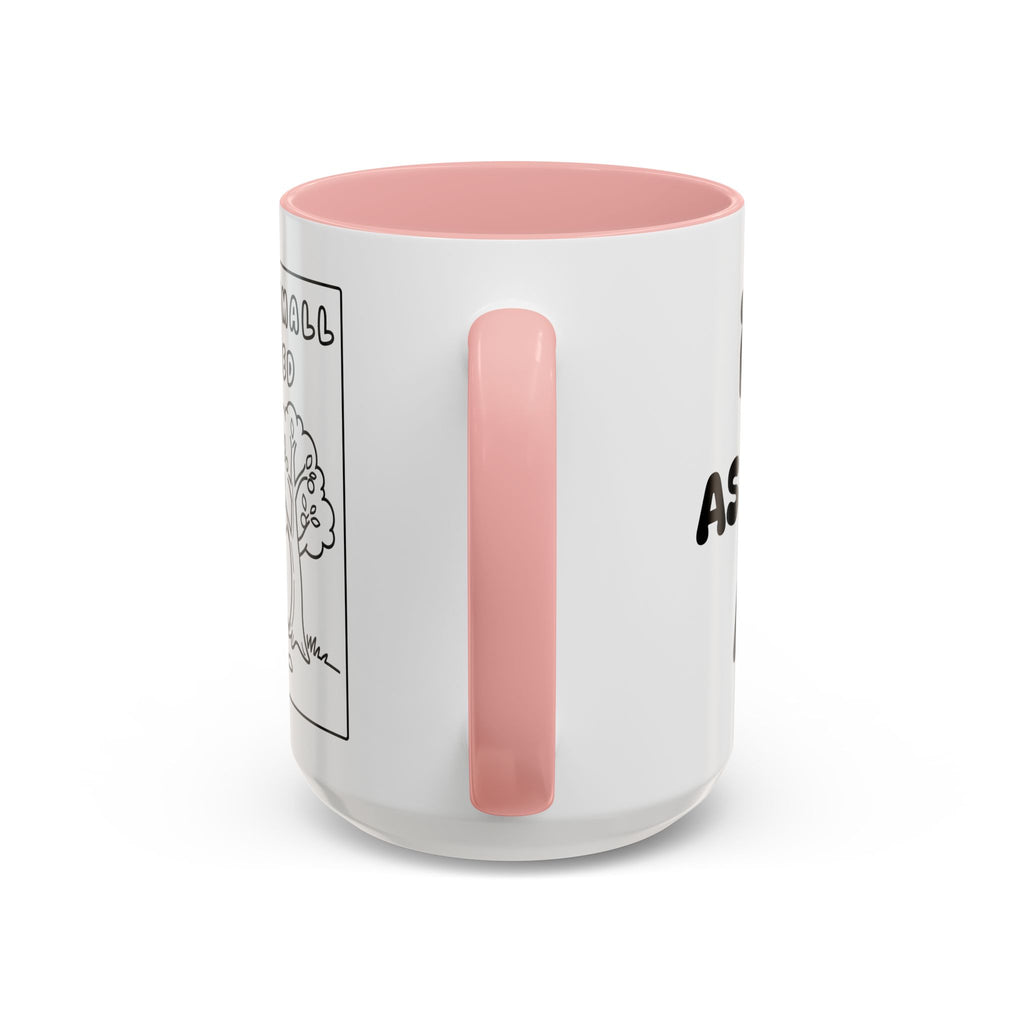 Faith As Small As A Seed — Accent Coffee Mug — Inspirational Christian Coffee Cup (11oz & 15oz)