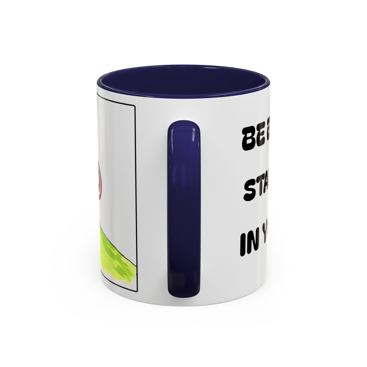 Be Brave and Stand Strong in Your Faith II —  Accent Coffee Mug