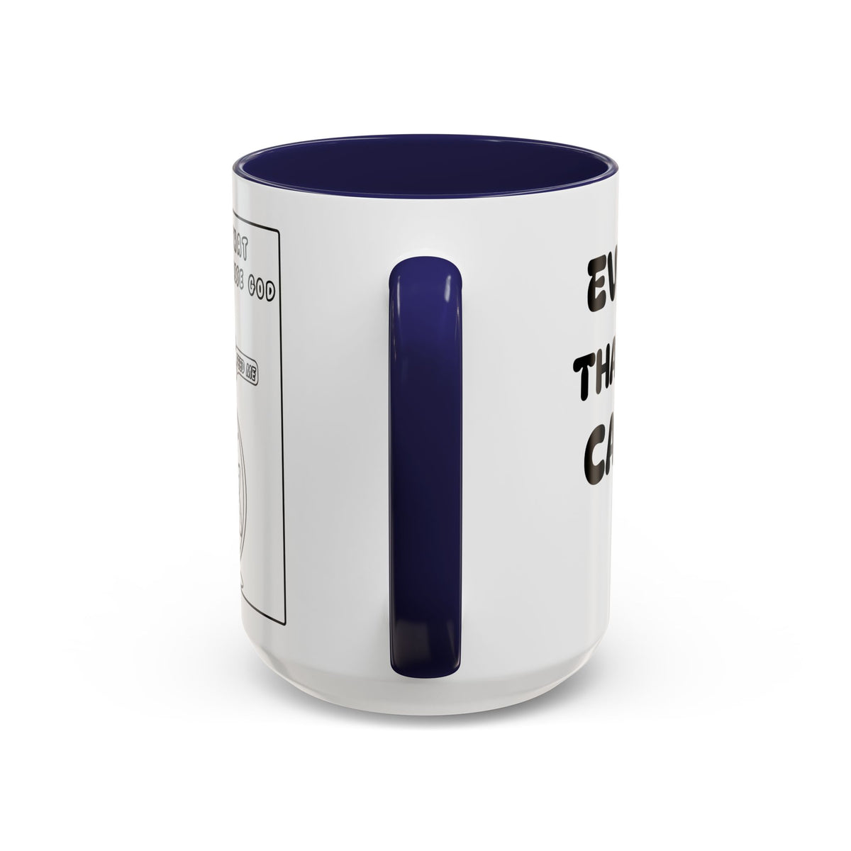 Everything That Breathes Can Praise God — Christian Coffee Mug —  Accent Mug (11/15oz)