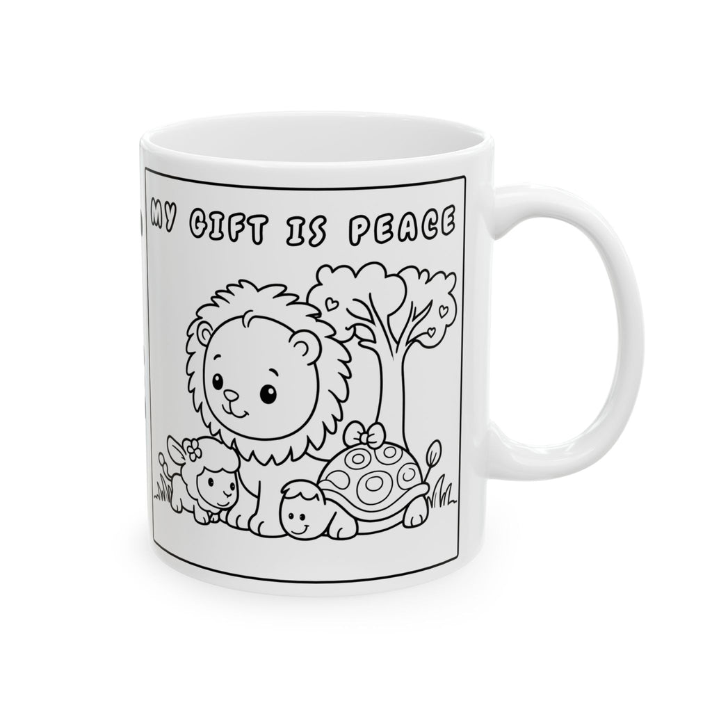 My Gift Is Peace Mug –  Ceramic Coffee Cup (11oz, 15oz)