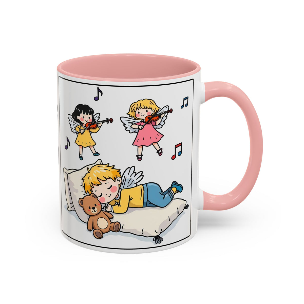 Jesus Helps Me Rest When Im Tired — Religious Accent Coffee Mug —