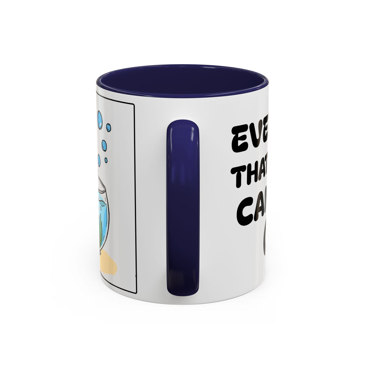 Everything That Breathes Can Praise God II — Christian Coffee Mug —  Accent Mug (11/15oz)