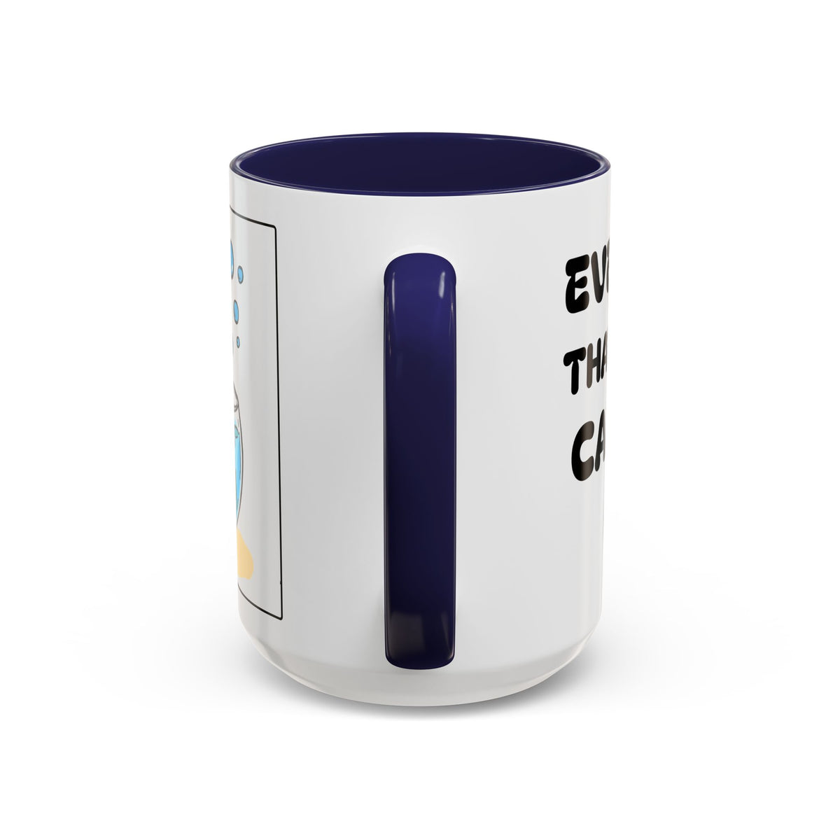 Everything That Breathes Can Praise God II — Christian Coffee Mug —  Accent Mug (11/15oz)
