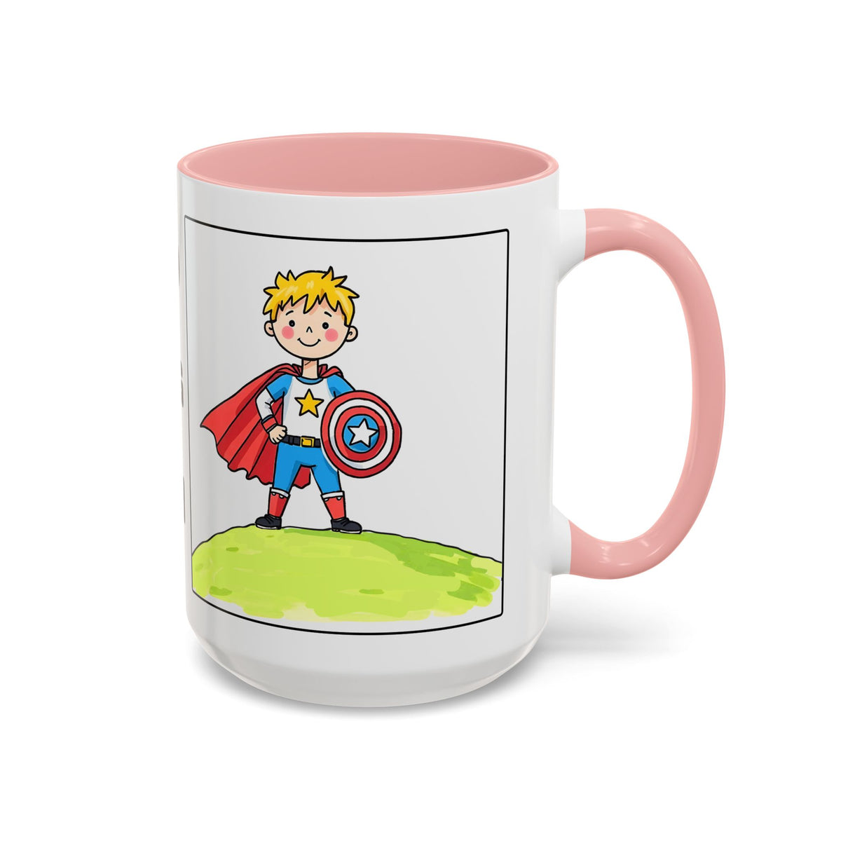 Be Brave and Stand Strong in Your Faith II —  Accent Coffee Mug