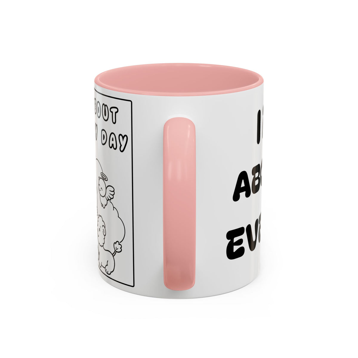 I Read About God Every Day — Kids Christian Accent Coffee Mug (11/15oz)