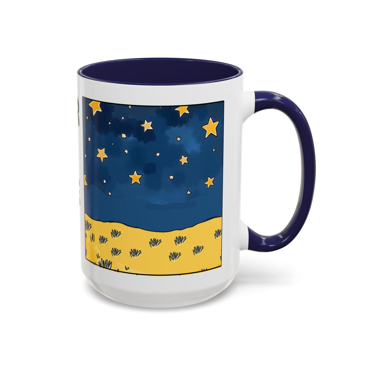 Remember WHO Made The Stars – Inspirational Accent Coffee Mug (11/15oz)