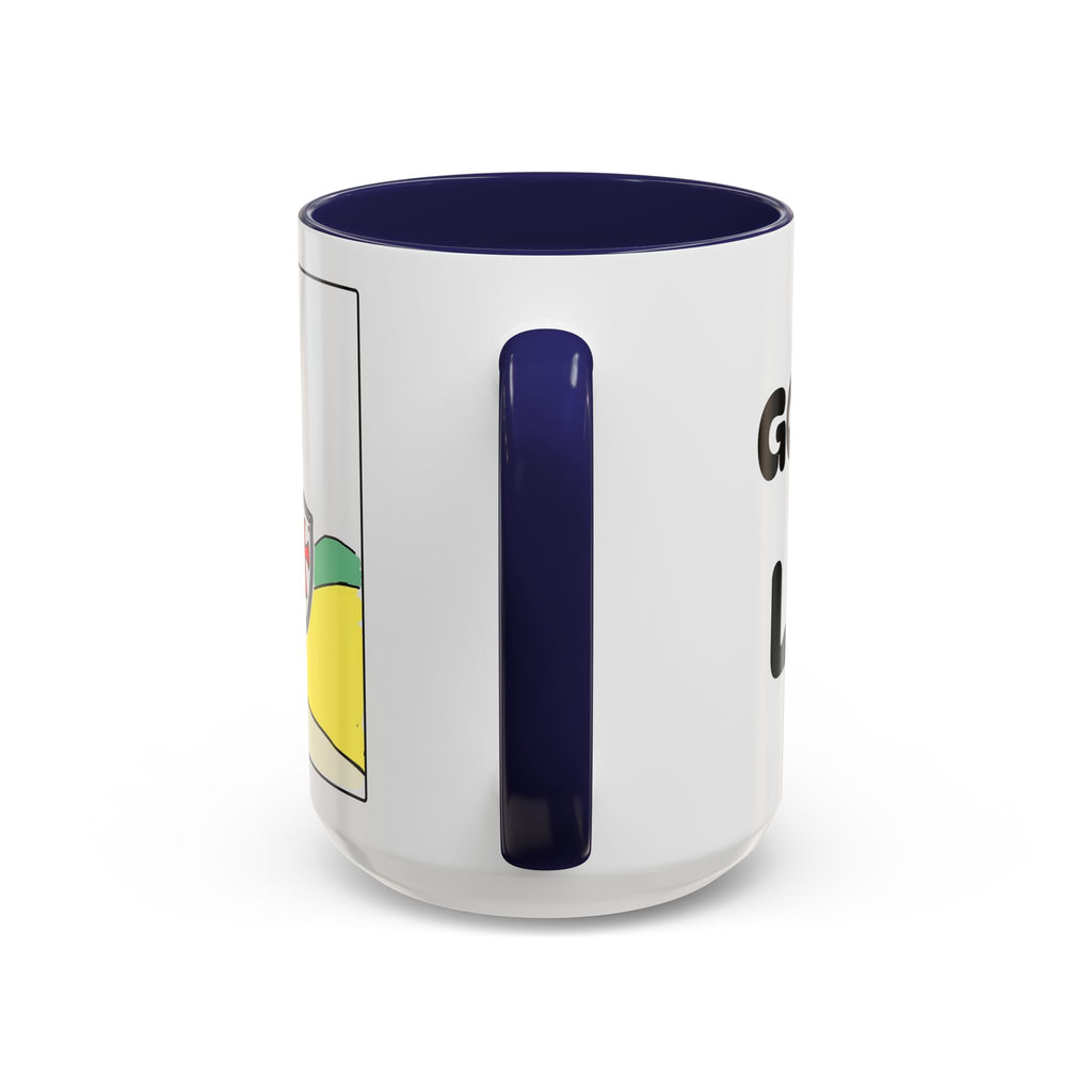 God Is My Light II  —  Accent Coffee Mug – Inspirational Christian Faith Mug (11/15oz)