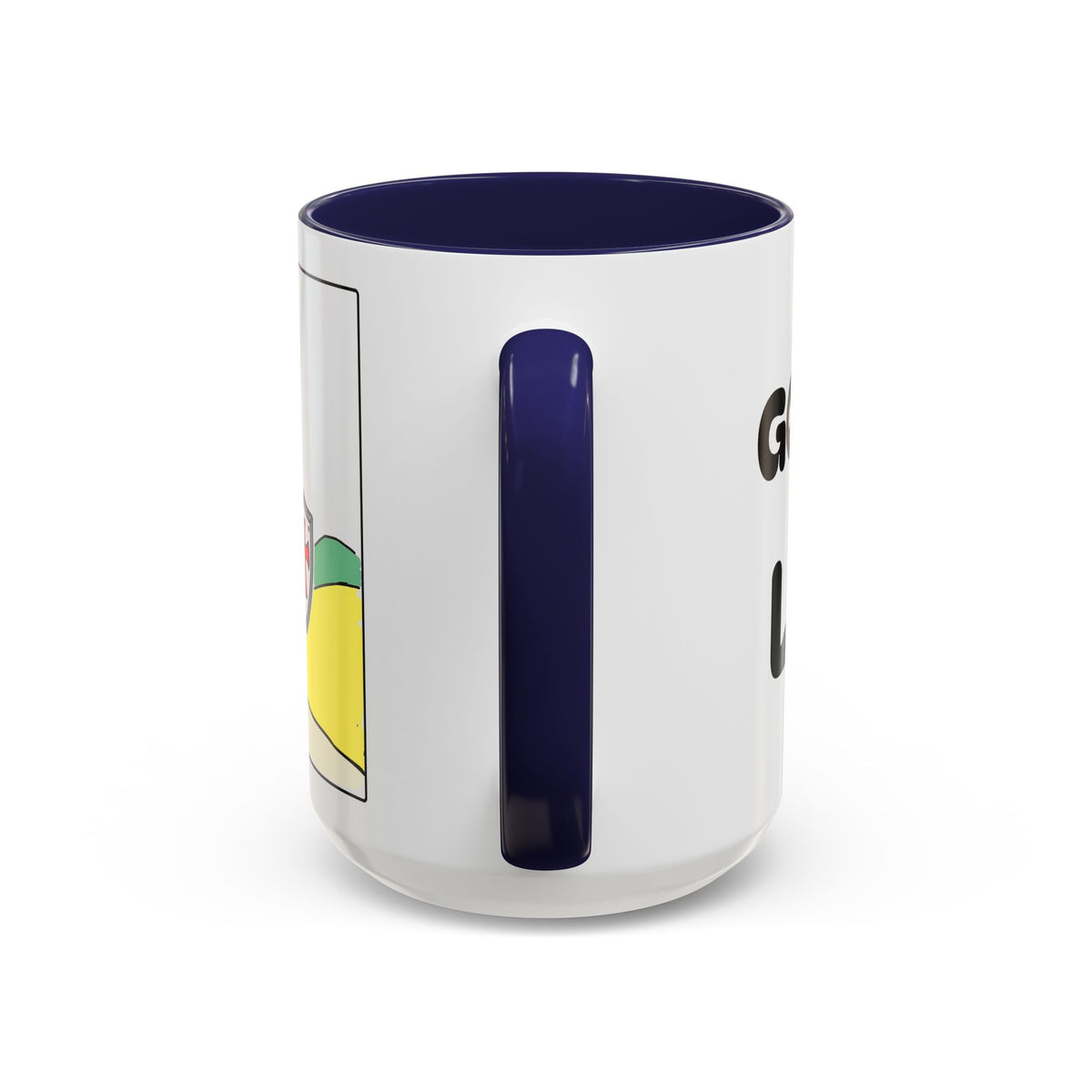 God Is My Light II  —  Accent Coffee Mug – Inspirational Christian Faith Mug (11/15oz)