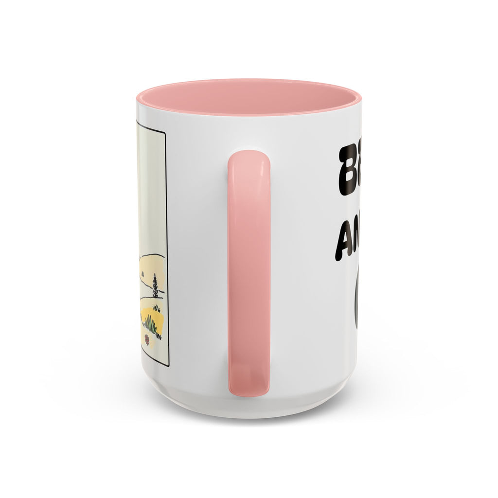 Be Still and Trust God II —  Accent Coffee Mug — Inspirational Christian Scripture Gift (11/15oz)