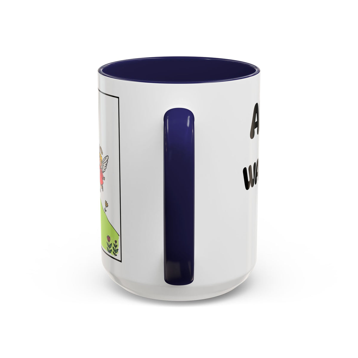 Angels Watch Over Me II — Accent Angel Coffee Mug (11/15oz)