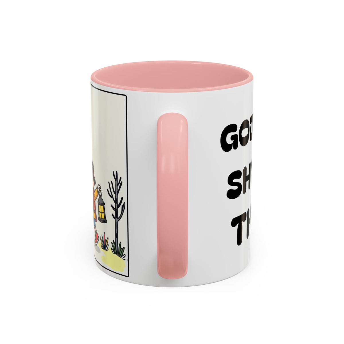 Gods Word Shows Me the Way II — Inspirational Accent Coffee Mug — (11/15 oz)