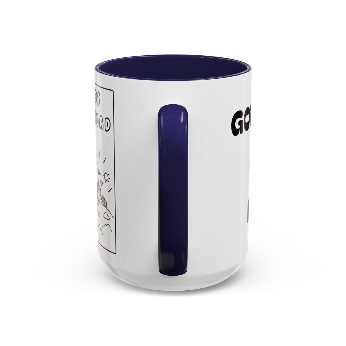 Gods Words Light My Road  - Accent Coffee Mug