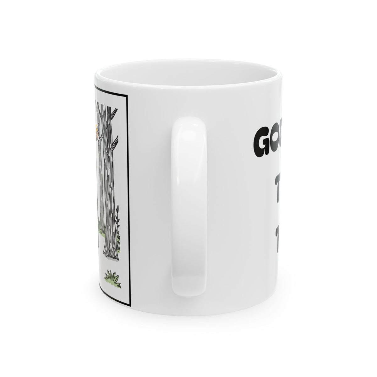 God Waiting To Talk To You — Ceramic Mug  — Coffee Cup (11oz & 15oz)