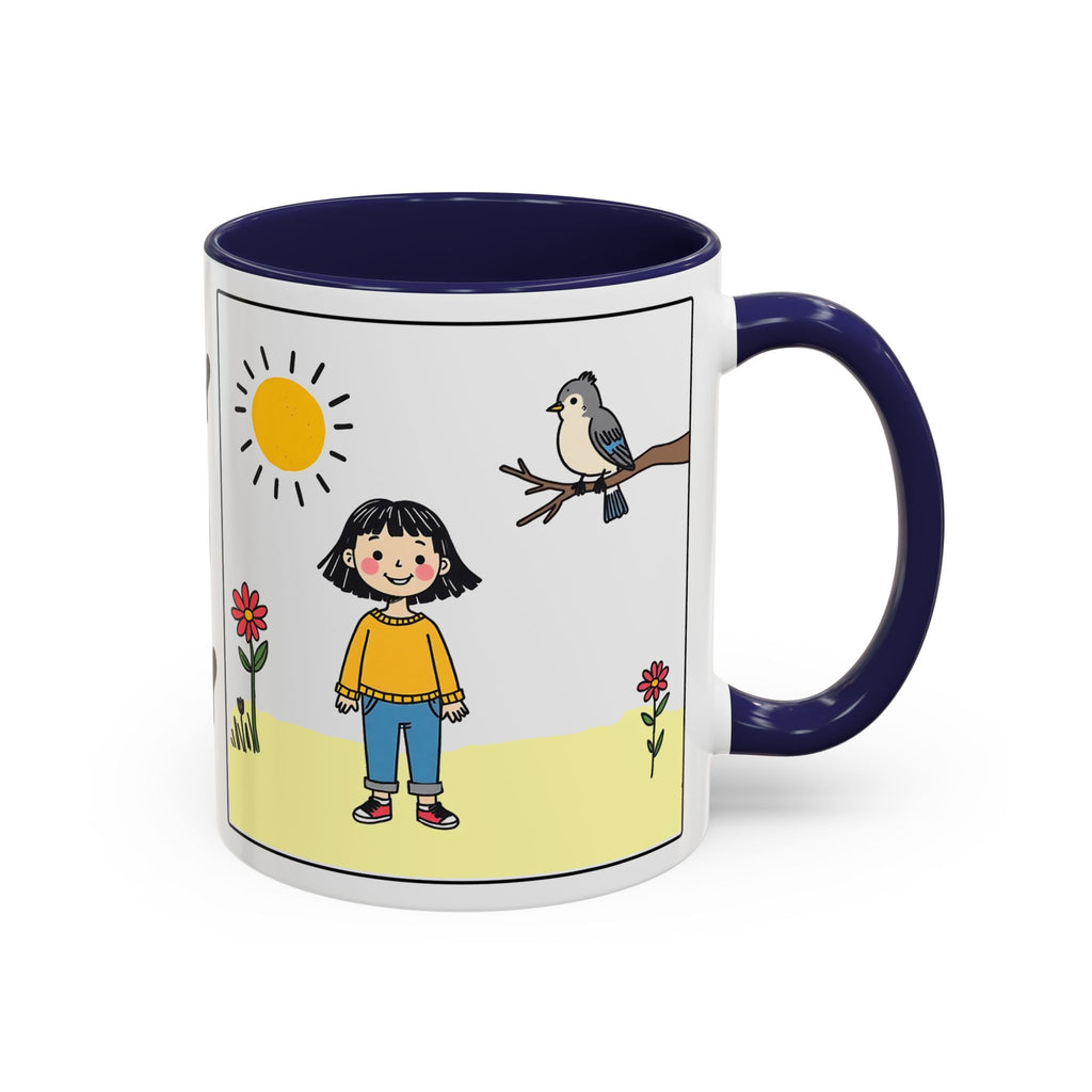 I Choose Joy With God Every Day II — Christian Coffee Mug —  Accent Mug (11/15oz)