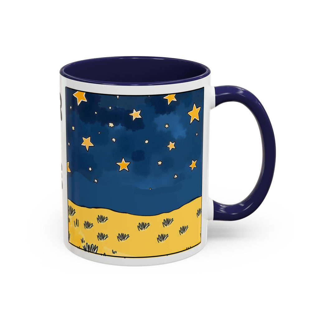 Remember WHO Made The Stars – Inspirational Accent Coffee Mug (11/15oz)