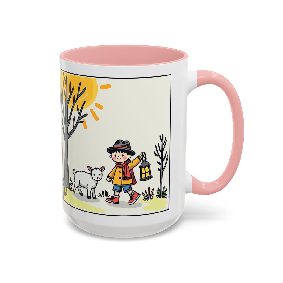 Gods Word Shows Me the Way II — Inspirational Accent Coffee Mug — (11/15 oz)
