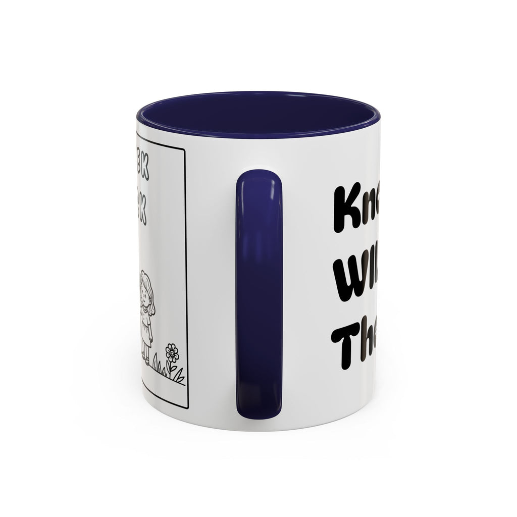 Knock And I WILL Open The DOOR! – Inspirational  Christian Encouragement Tea Cup (11/15oz)