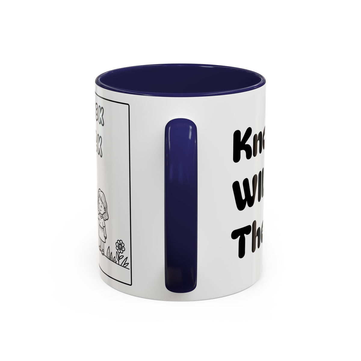 Knock And I WILL Open The DOOR! – Inspirational  Christian Encouragement Tea Cup (11/15oz)