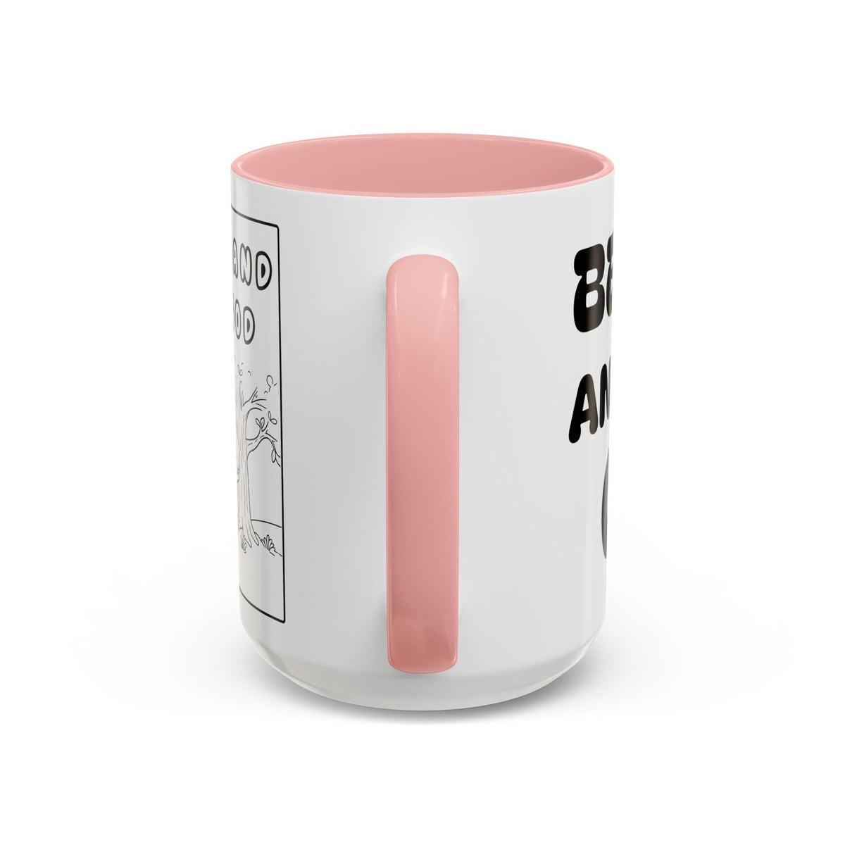 Be Still and Trust God  —  Accent Coffee Mug — Inspirational Christian Scripture Gift (11/15oz)