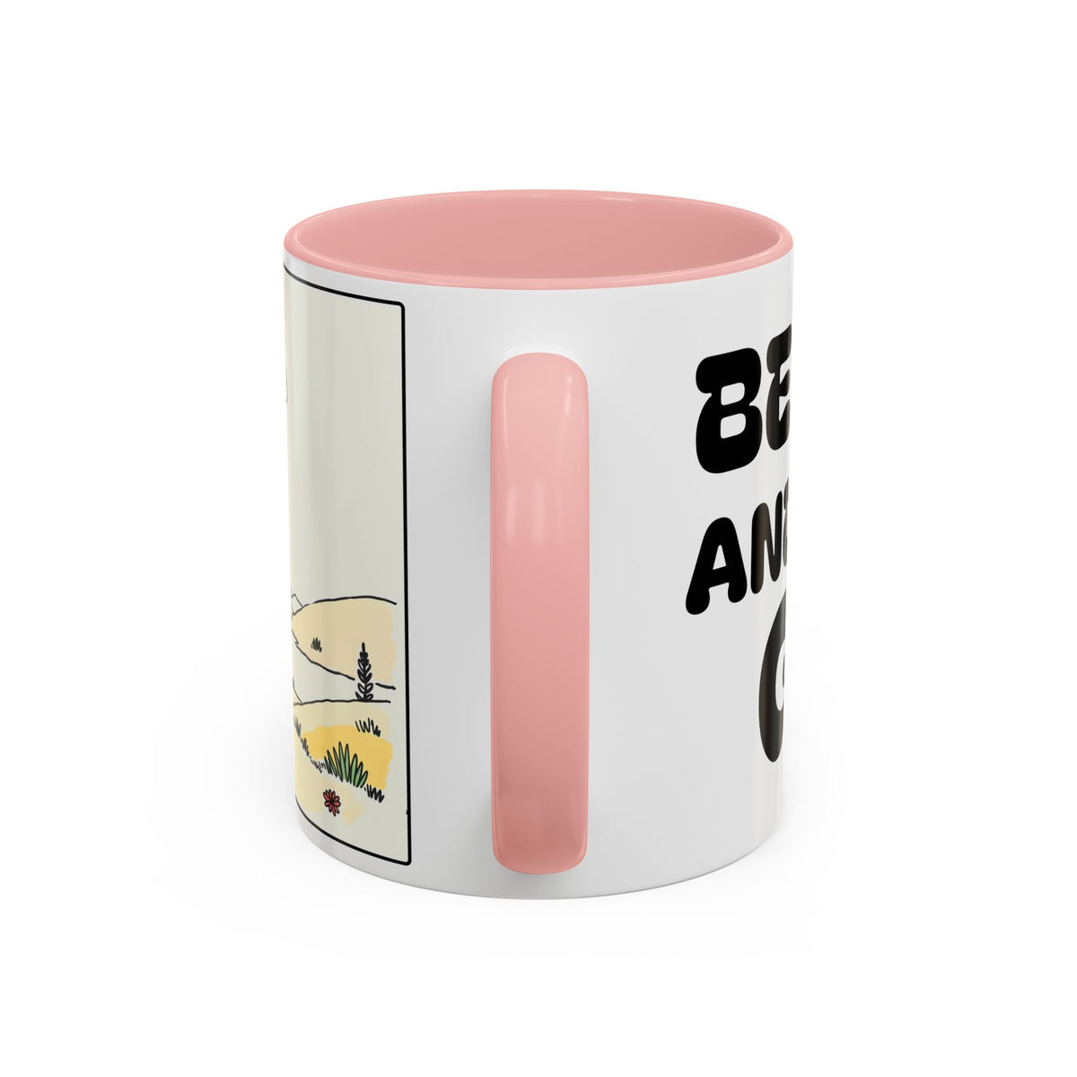 Be Still and Trust God II —  Accent Coffee Mug — Inspirational Christian Scripture Gift (11/15oz)