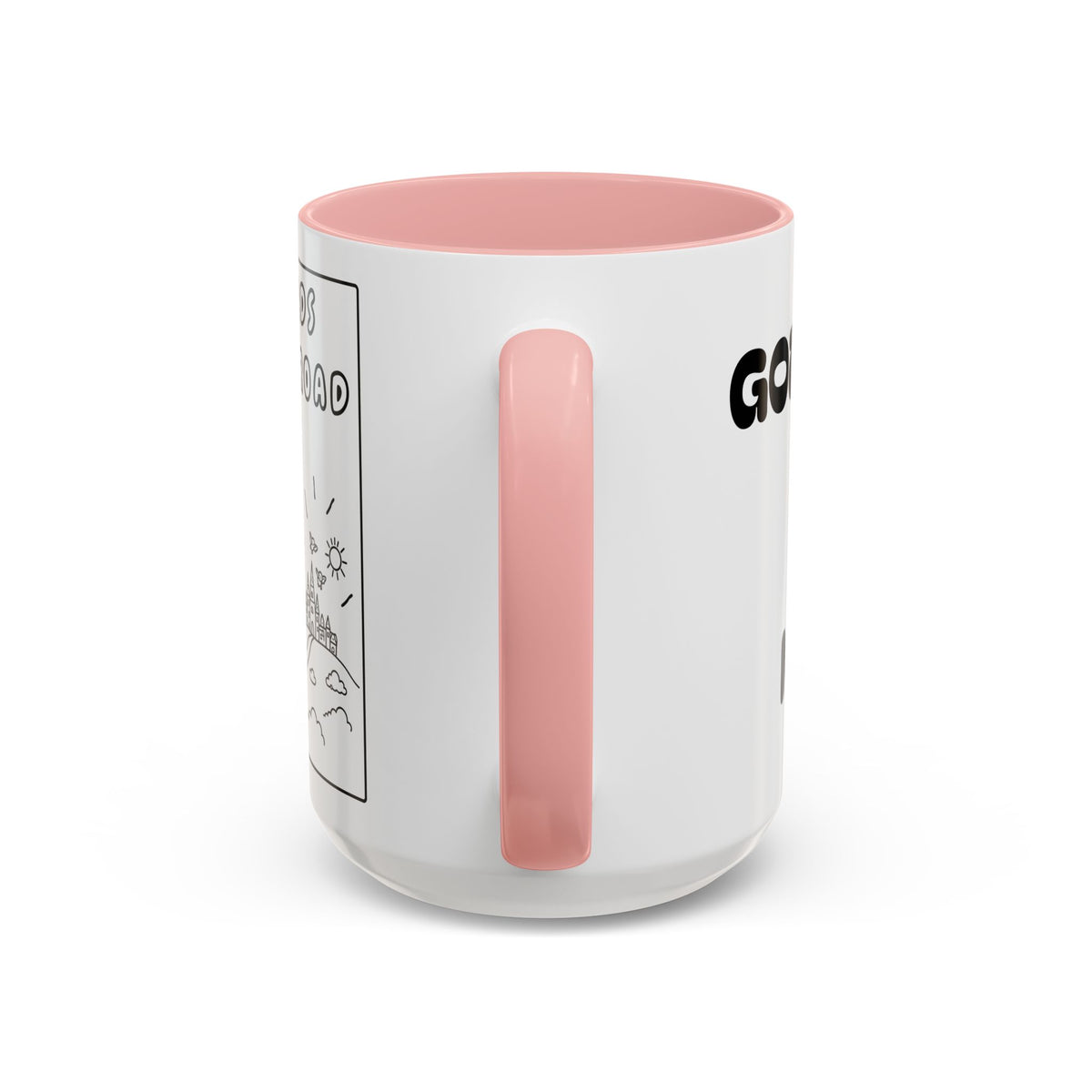 Gods Words Light My Road  - Accent Coffee Mug