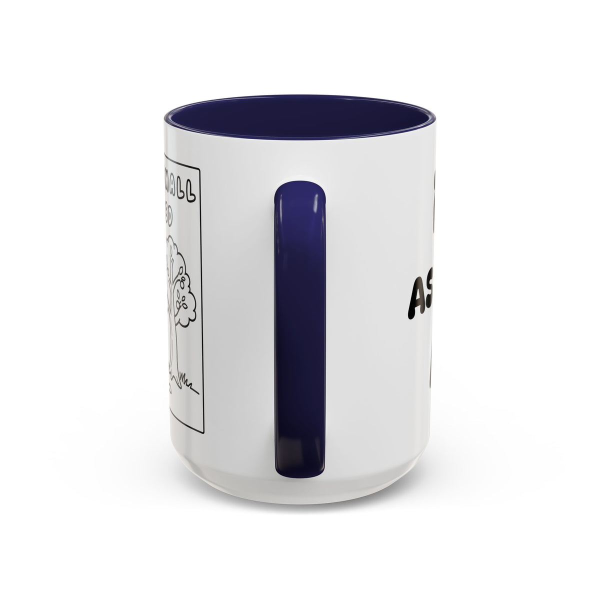 Faith As Small As A Seed — Accent Coffee Mug — Inspirational Christian Coffee Cup (11oz & 15oz)