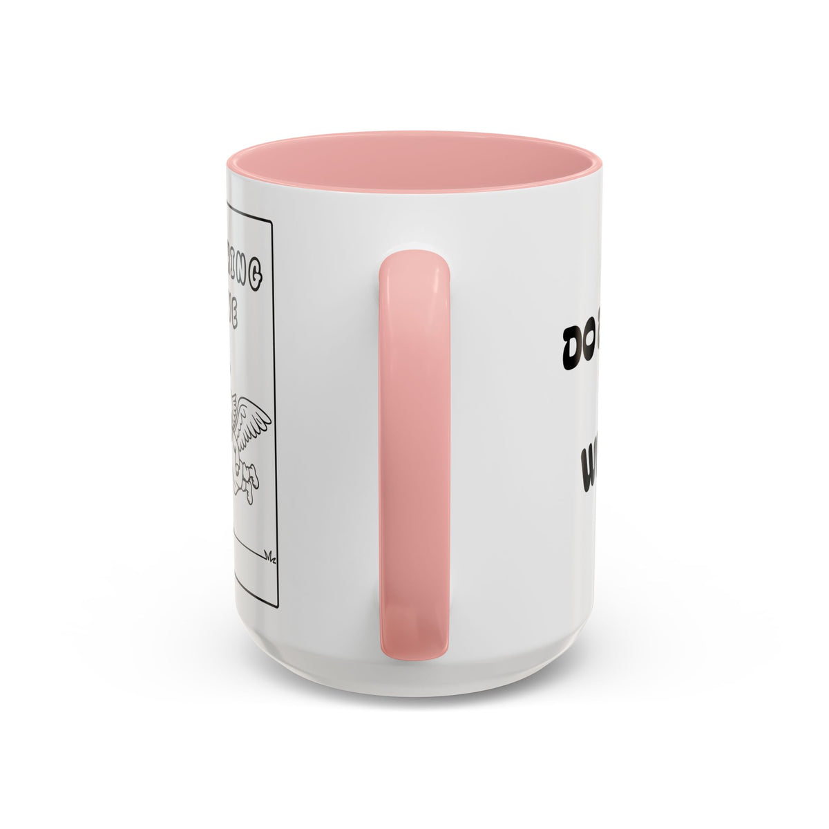 Do Everything With Love —  Accent Coffee Mug — Inspirational Kid-Friendly Ceramic Mug (11/15oz)