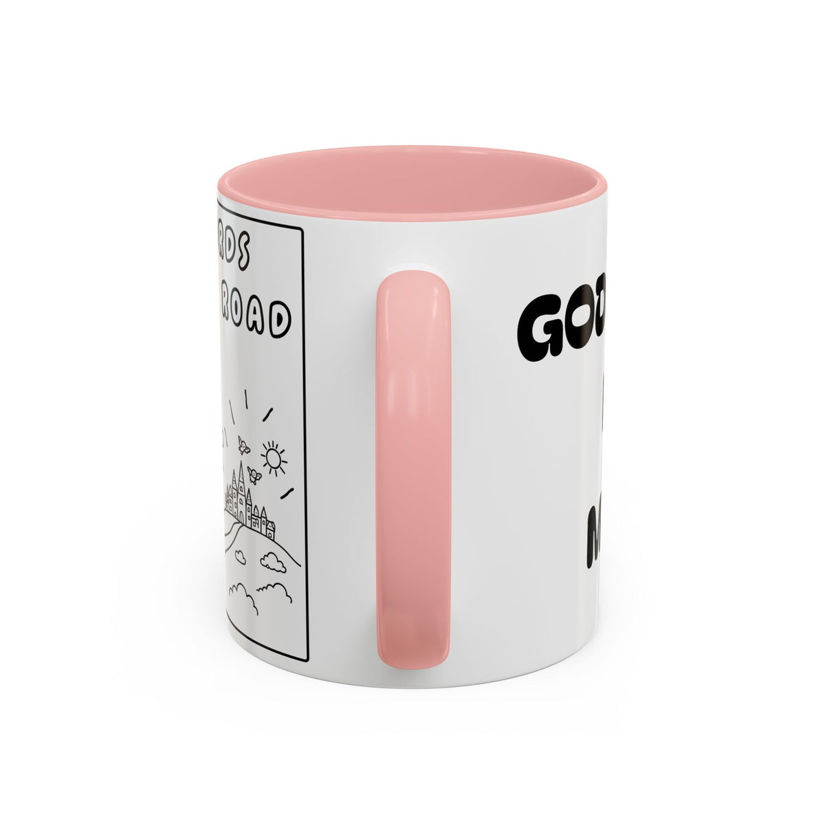 Gods Words Light My Road  - Accent Coffee Mug