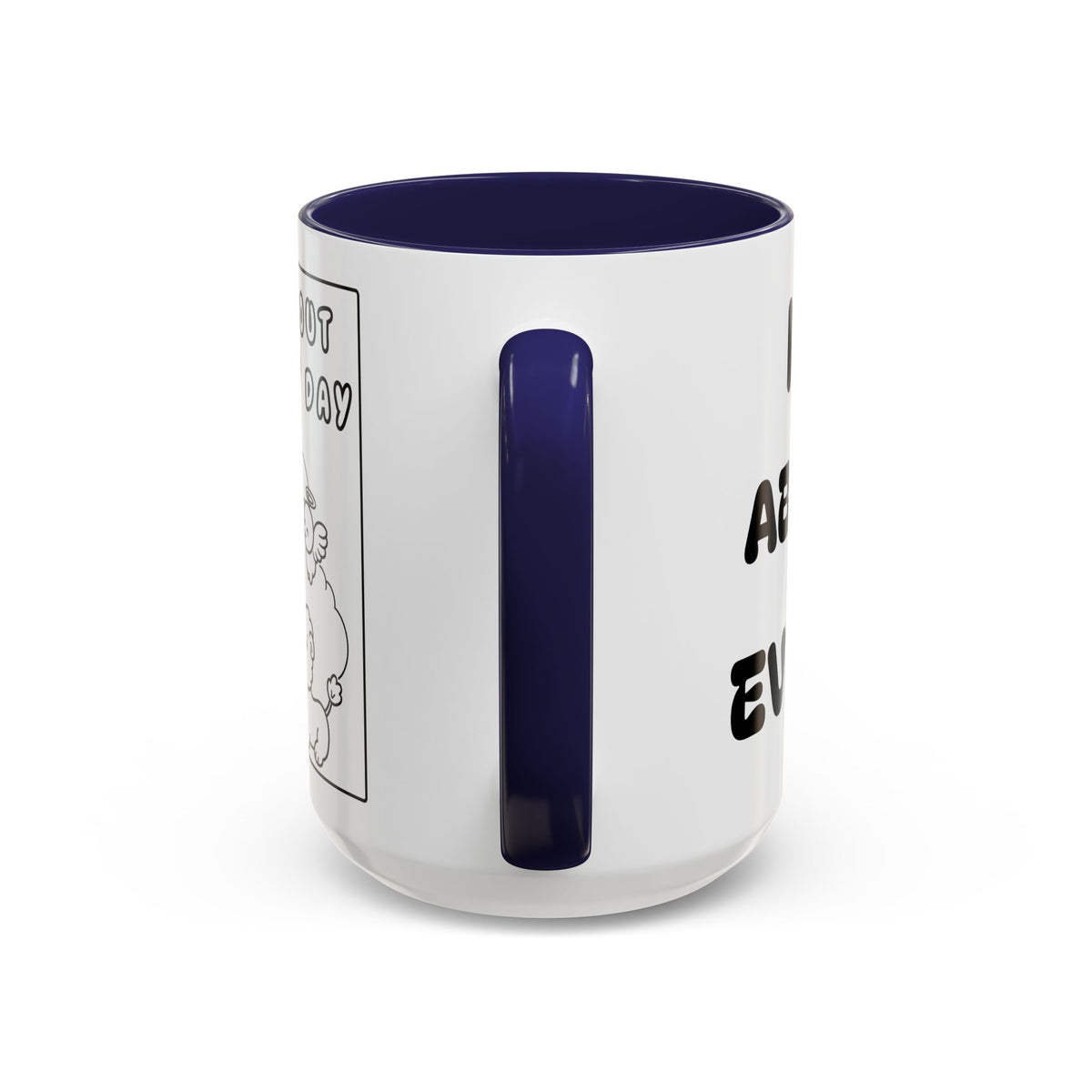 I Read About God Every Day — Kids Christian Accent Coffee Mug (11/15oz)