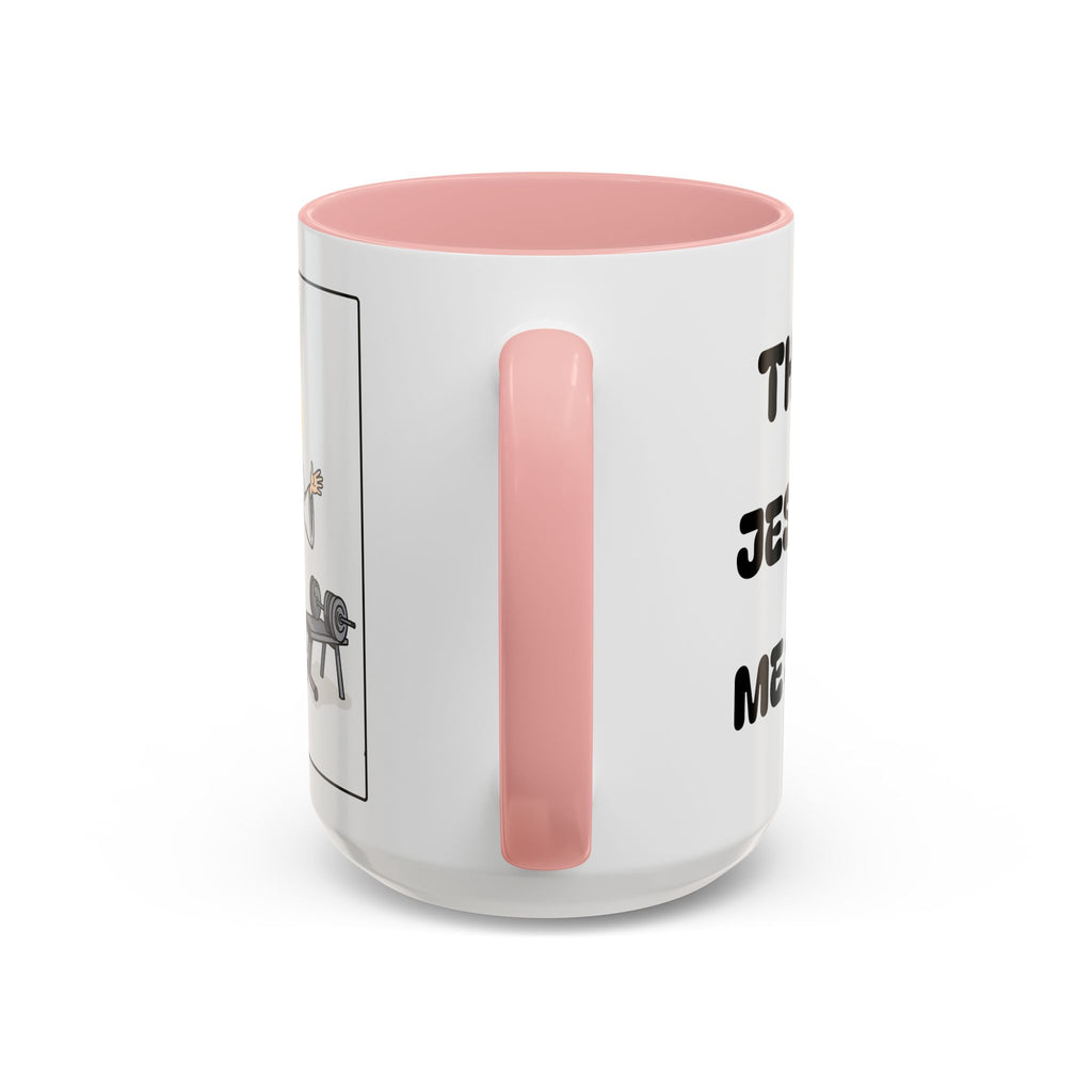 The Joy of Jesus Makes Me Stronger II — Religious Coffee Mug —  Accent Mug