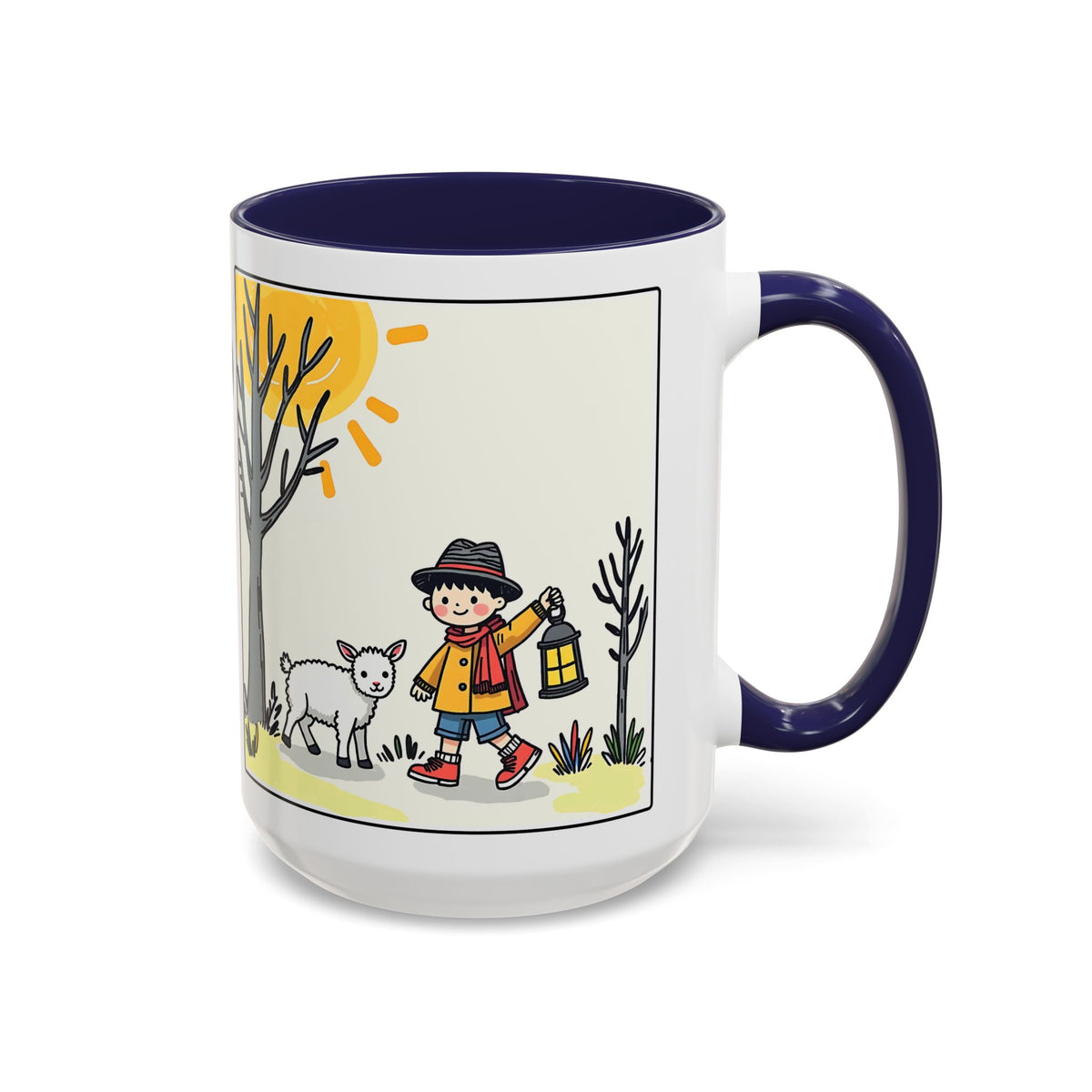 Gods Word Shows Me the Way II — Inspirational Accent Coffee Mug — (11/15 oz)
