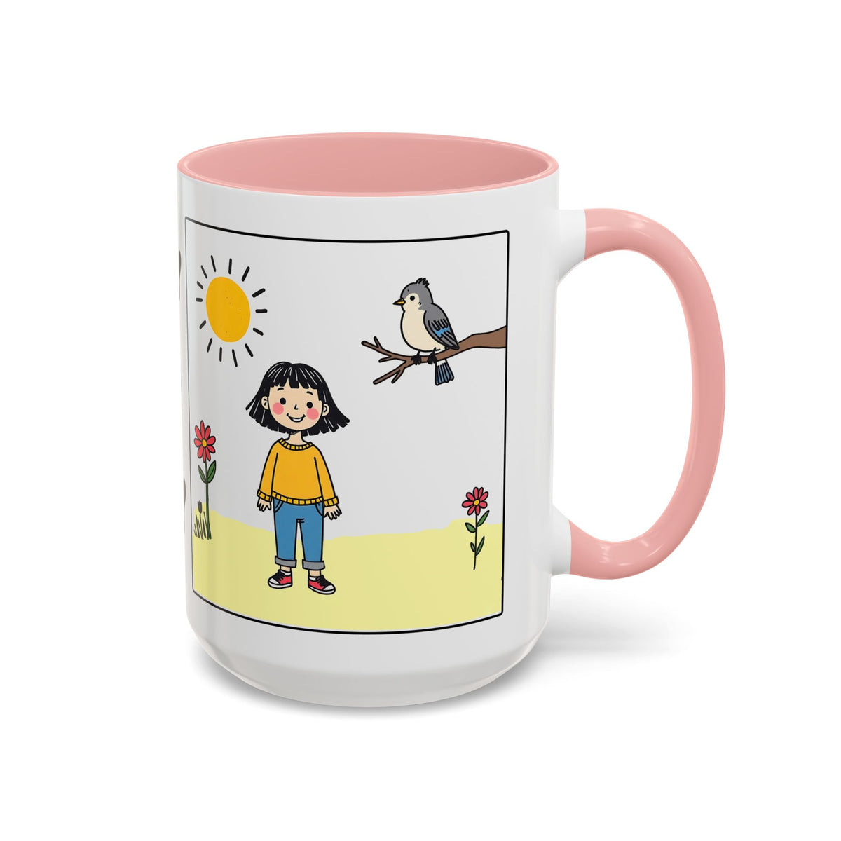 I Choose Joy With God Every Day II — Christian Coffee Mug —  Accent Mug (11/15oz)