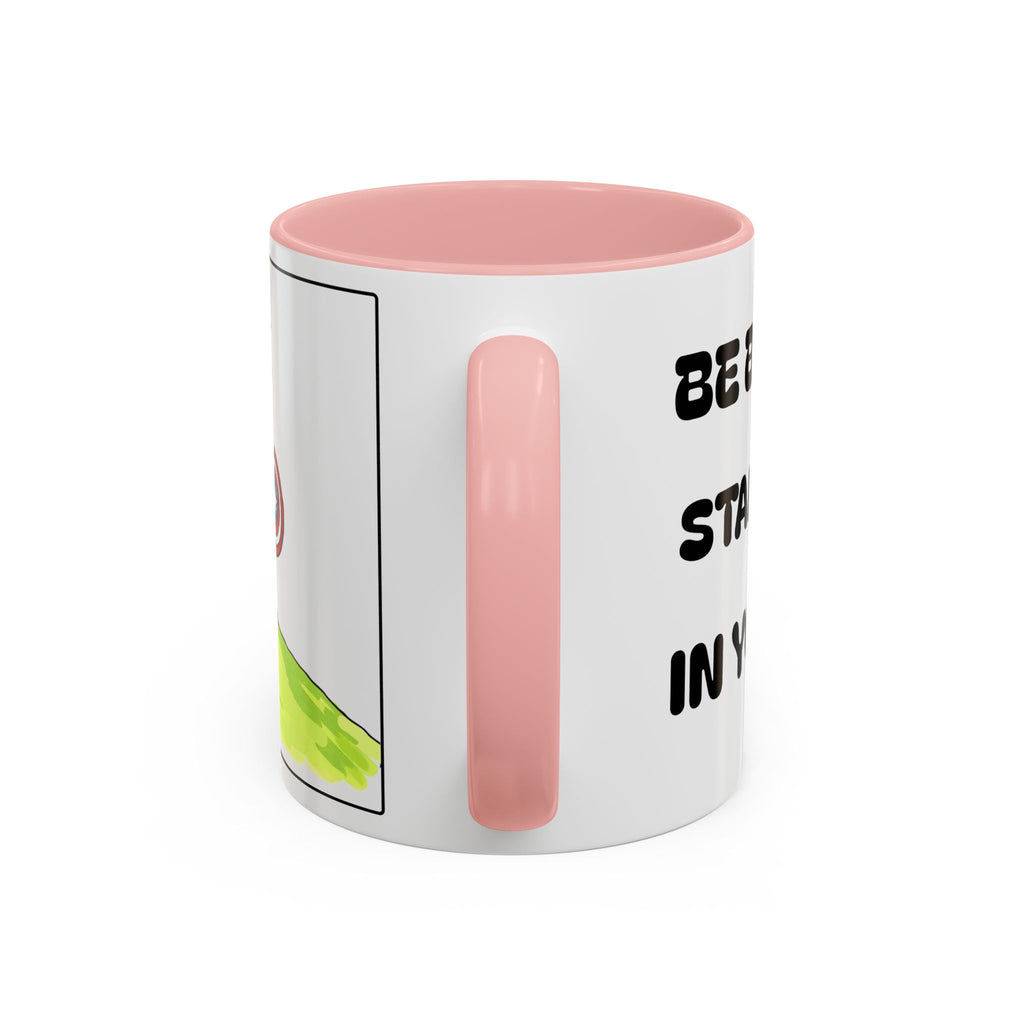 Be Brave and Stand Strong in Your Faith II —  Accent Coffee Mug