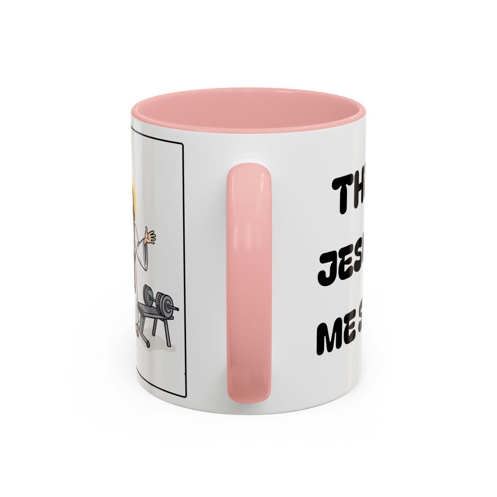 The Joy of Jesus Makes Me Stronger II — Religious Coffee Mug —  Accent Mug