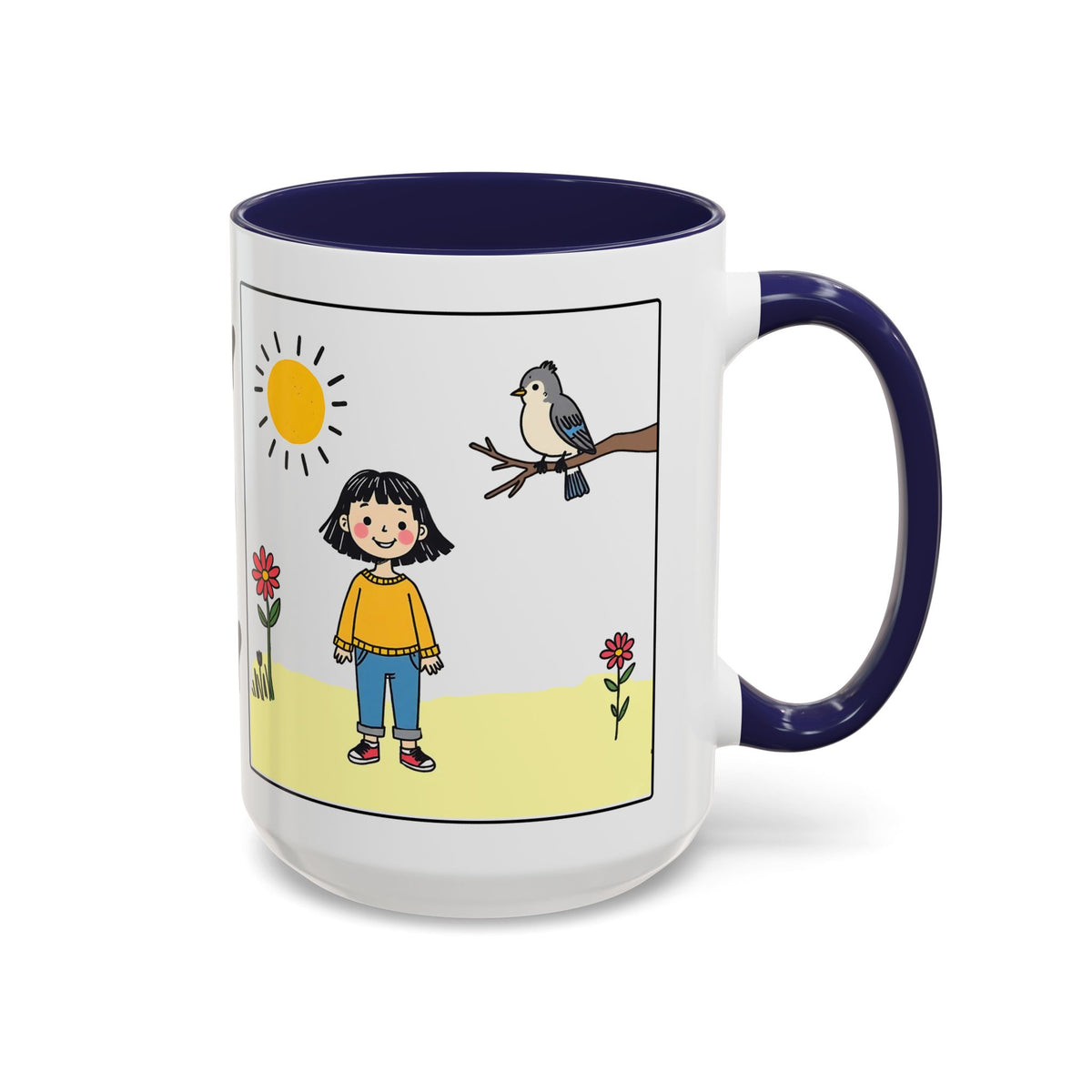 I Choose Joy With God Every Day II — Christian Coffee Mug —  Accent Mug (11/15oz)