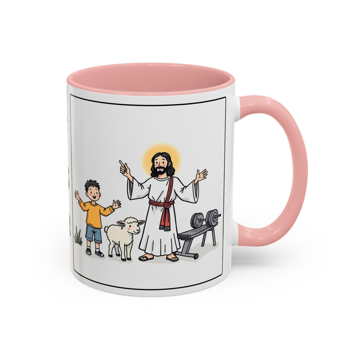 The Joy of Jesus Makes Me Stronger II — Religious Coffee Mug —  Accent Mug