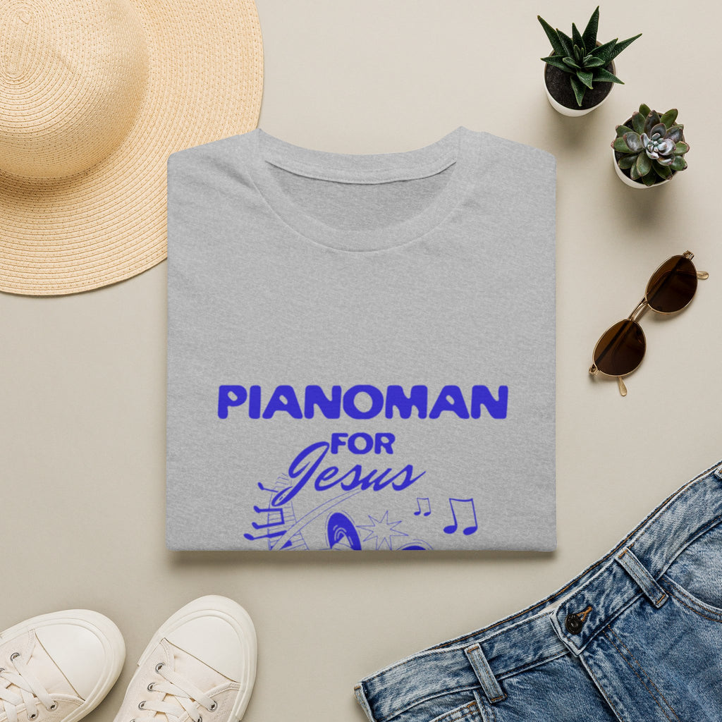 Pianoman for Jesus T-Shirt — Christian Musician Tee