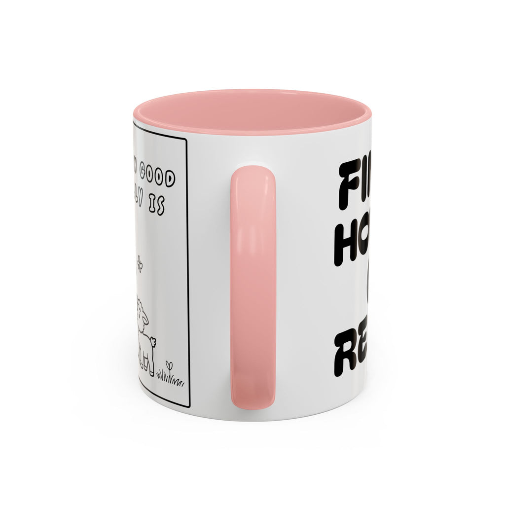 Find Out How Good God Really Is — Accent Coffee Mug — Inspirational Christian Faith Gift (11/15 oz)