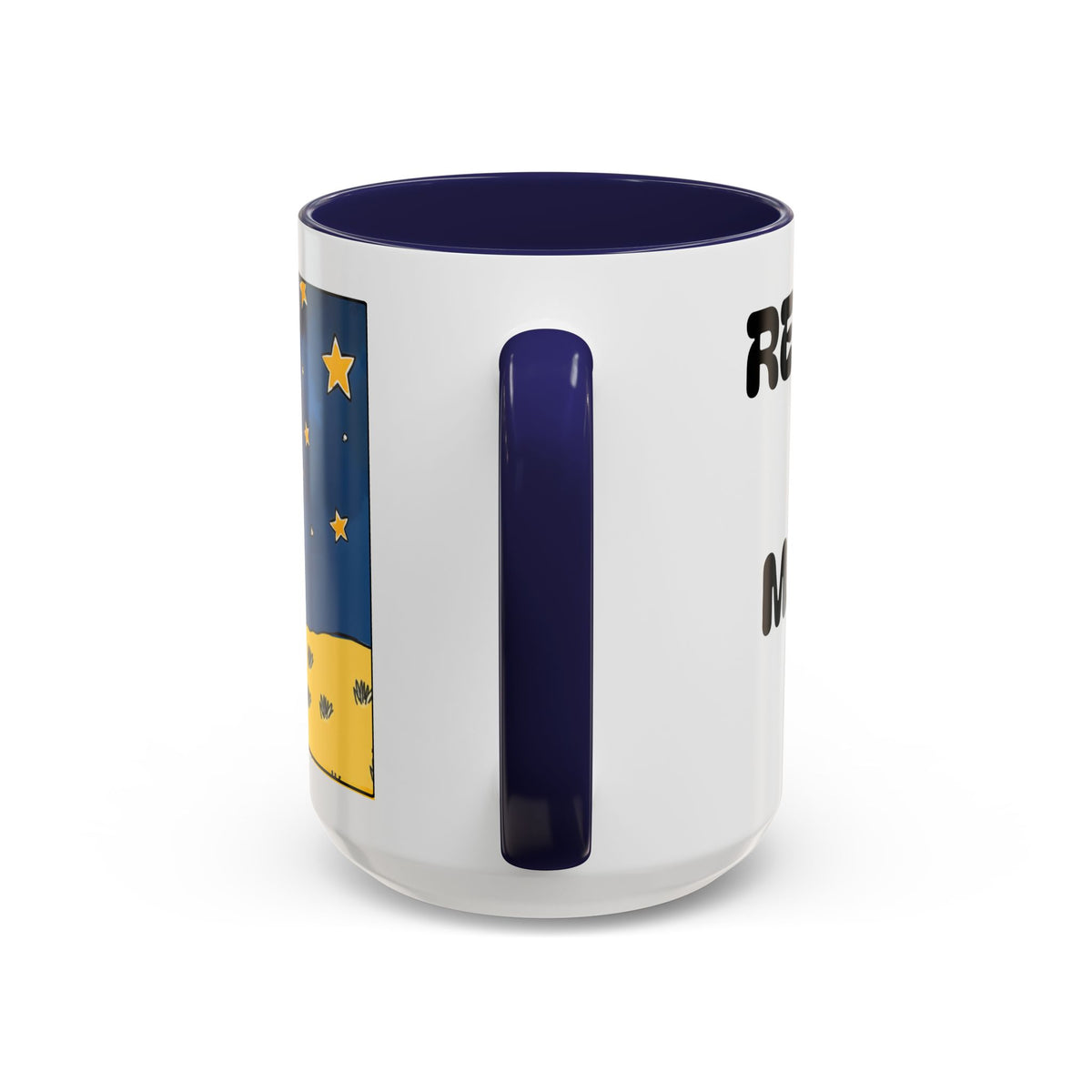 Remember WHO Made The Stars – Inspirational Accent Coffee Mug (11/15oz)