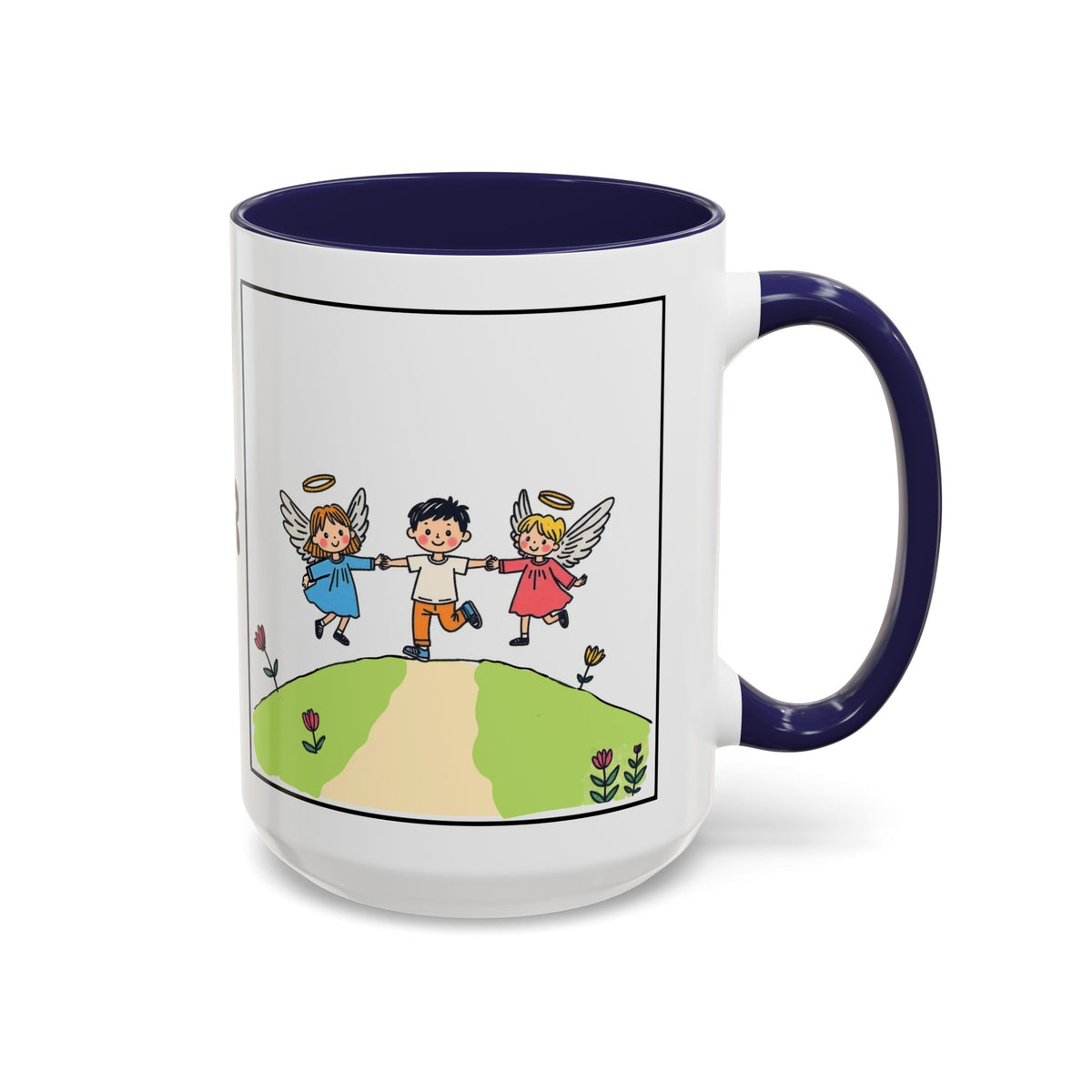 Angels Watch Over Me II — Accent Angel Coffee Mug (11/15oz)