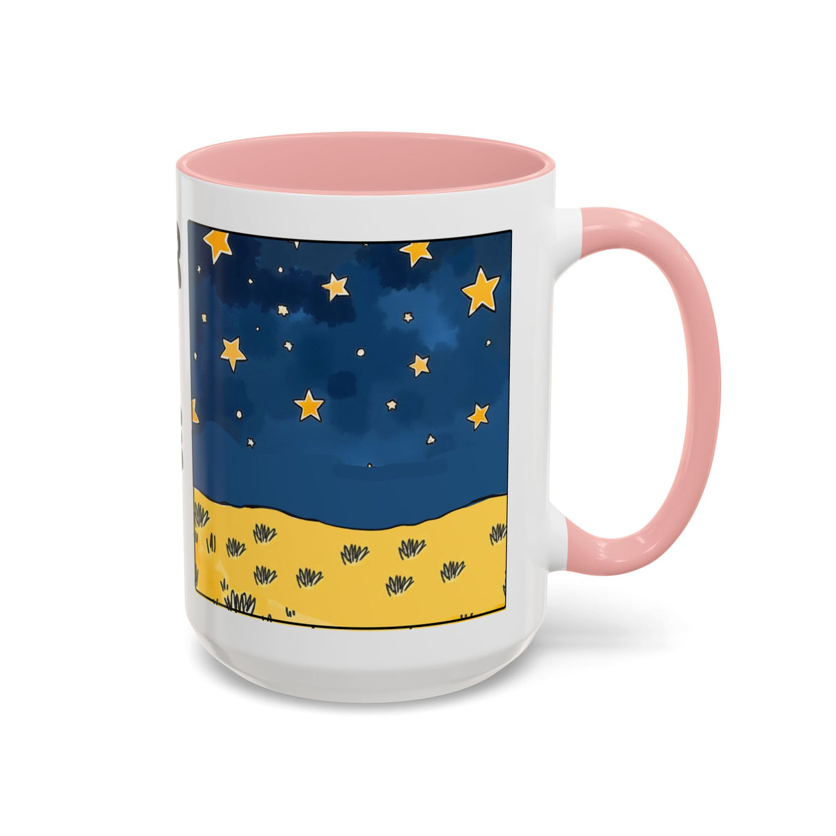 Remember WHO Made The Stars – Inspirational Accent Coffee Mug (11/15oz)
