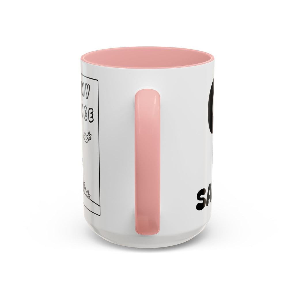 God Is My Safe Place — Christian Accent Coffee Mug —  Inspirational Coffee Cup