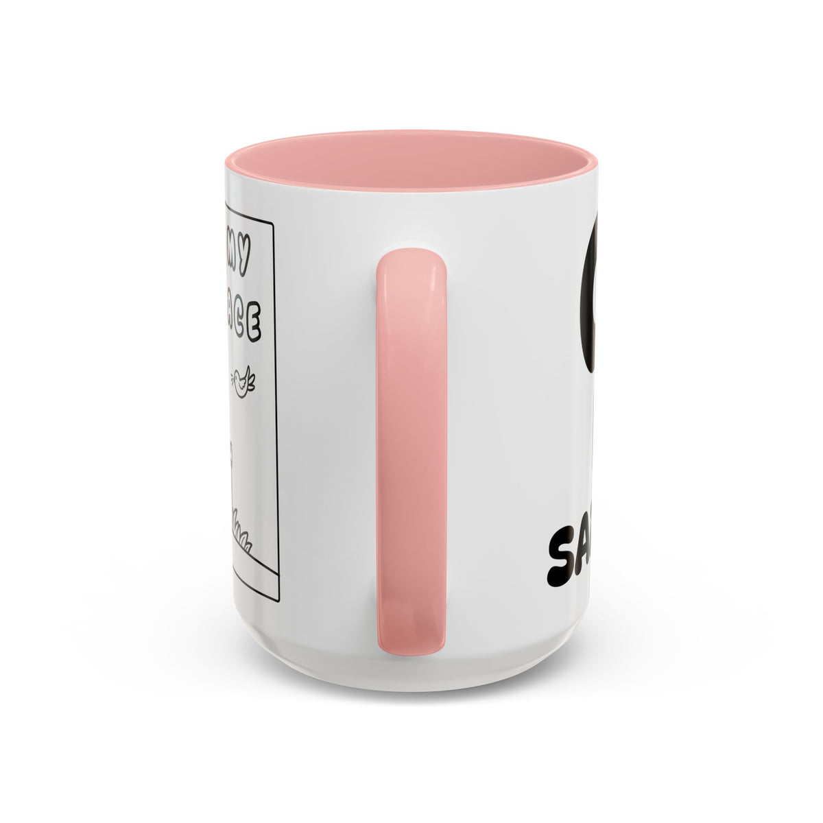 God Is My Safe Place — Christian Accent Coffee Mug —  Inspirational Coffee Cup