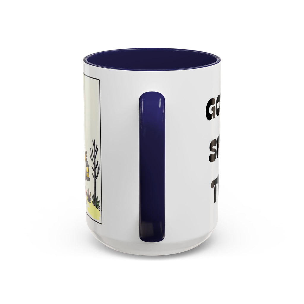 Gods Word Shows Me the Way II — Inspirational Accent Coffee Mug — (11/15 oz)