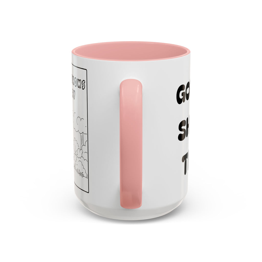 Gods Word Shows Me the Way — Inspirational Accent Coffee Mug — (11/15 oz)