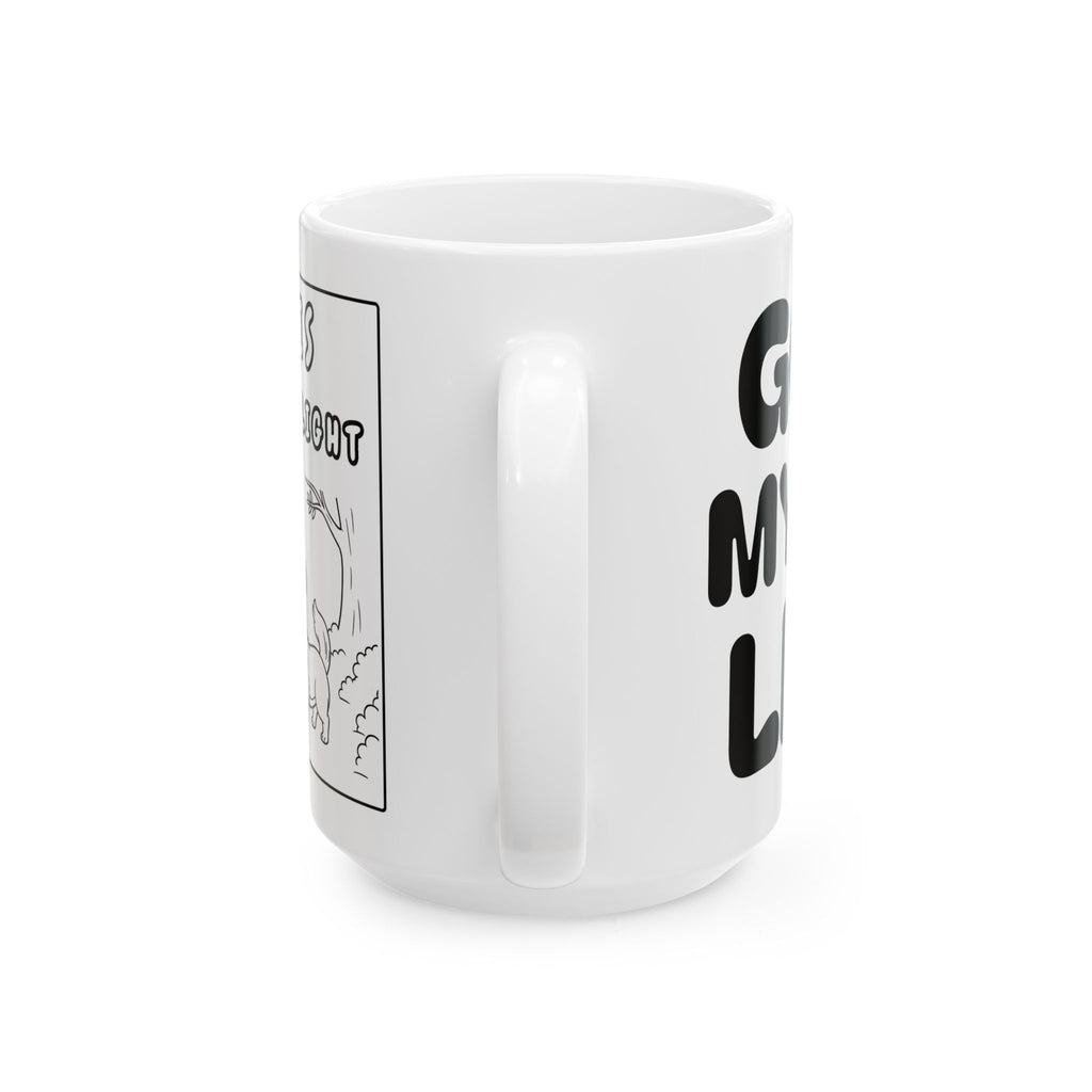 God Is My Only Light — Coffee Mug — Cute Pet Cartoon Mug (11oz, 15oz)