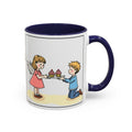 Do Everything With Love II —  Accent Coffee Mug — Inspirational Kid-Friendly Ceramic Mug (11/15oz)
