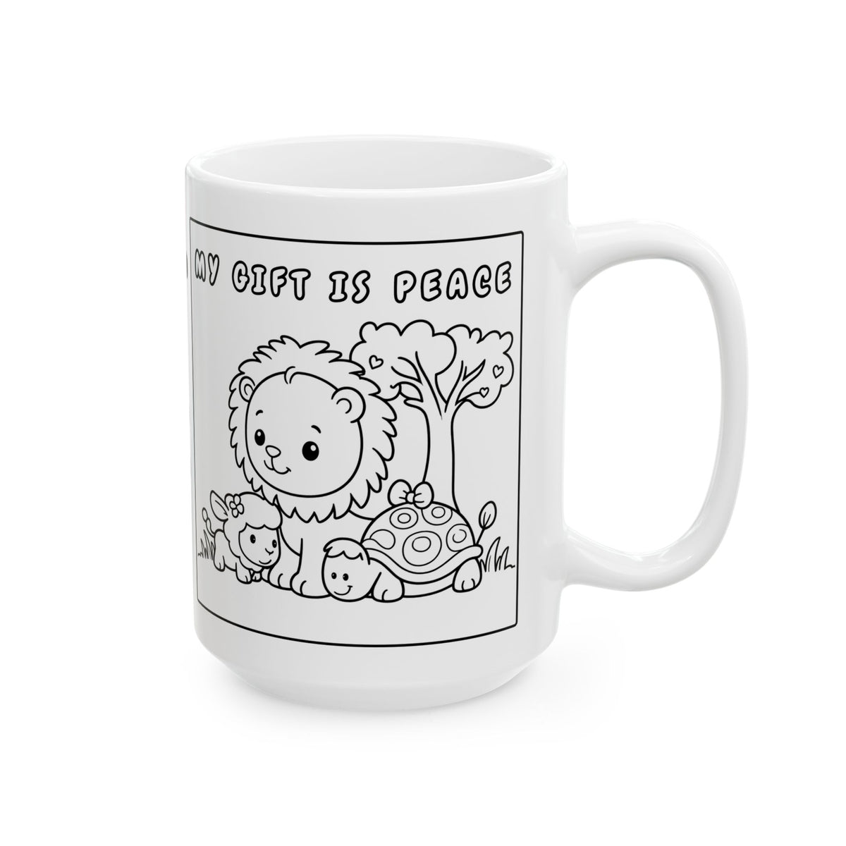 My Gift Is Peace Mug –  Ceramic Coffee Cup (11oz, 15oz)