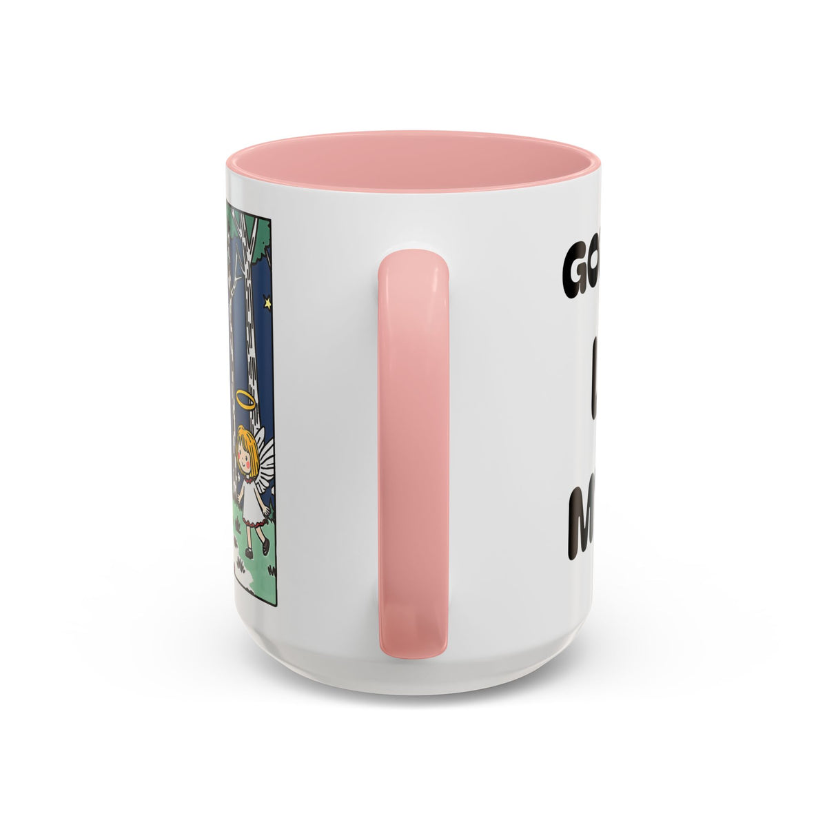 Gods Words Light My Path — Accent Coffee Mug