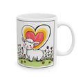 Love Is From The Lamb of God –  Christian Coffee Mug –  Religious Ceramic Mug (11oz/15oz)